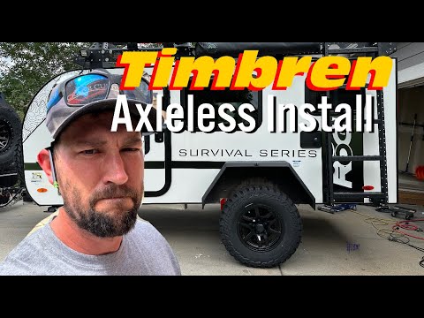 Timbren Axleless upgrade on the ROG