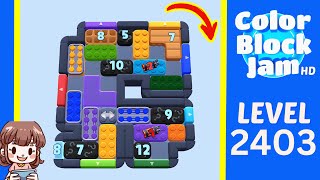 Soluzione del Livello 2403 di Color Block Jam