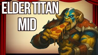 ELDER TITAN COM TIME 100% PERFEITO