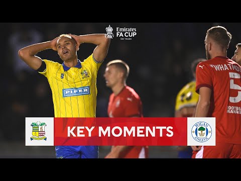 Solihull Moors v Wigan Athletic | Key Moments | First Round | Emirates FA Cup 2021-22