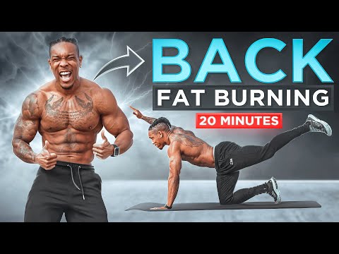 20 Minute Back FAT BURNING Workout(No Equipment)