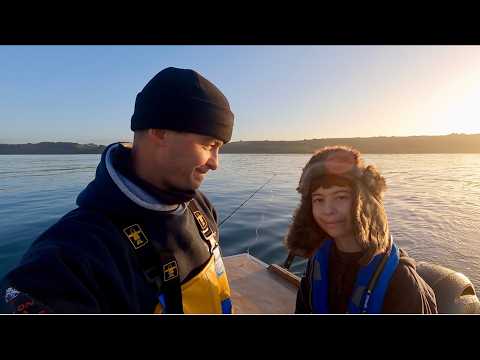 Sea Fishing UK - Coastal Fishing in Cornwall in Winter - Father and Son | The Fish Locker