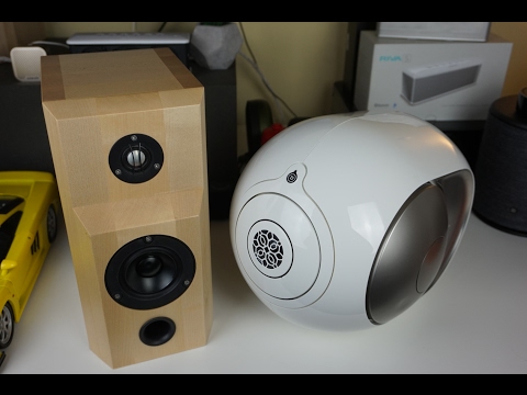 Devialet Silver Phantom vs Self made hi-fi speakers -  Quick comparison...
