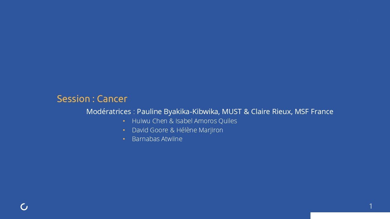 Session | Cancer