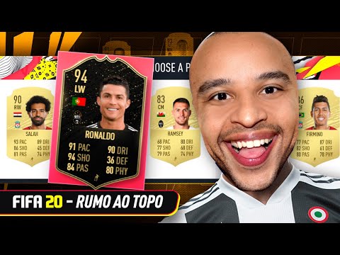 Mandei um Draft com CR7 e Salah no Rumo ao Topo - Ep. #68 - Fifa 20 UT