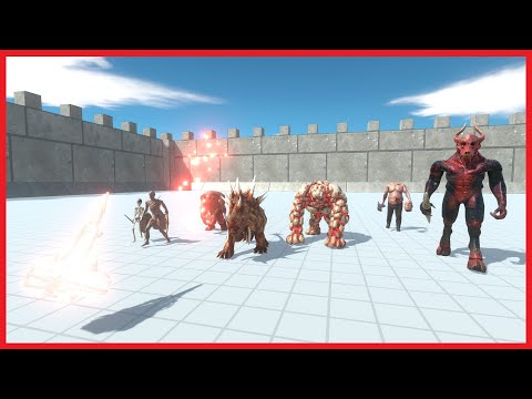 INFERNALS WITHOUT SCOURGE VS FACTIONS - ANIMAL REVOLT BATTLE SIMULATOR