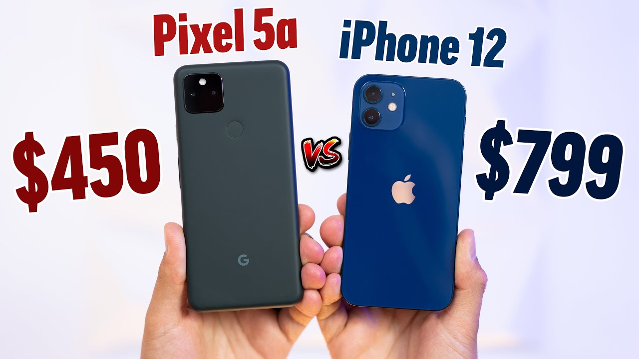 Google Pixel 5a vs iPhone 12 - Pixel ISN'T Dead!