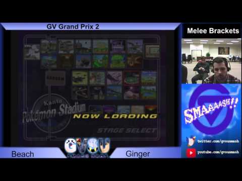 GVGP 2 - Beach (Sheik) Vs. Ginger (Falco) Melee Winners Finals