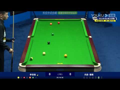 Li Jiarui VS Jason Theron (SA) - S1 - Joy Cup 2023 Heyball Masters Division 1 Tour Jiaxing