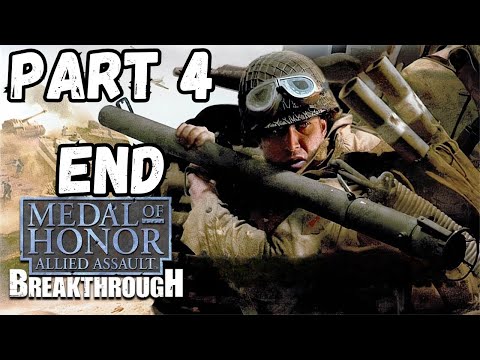 Medal of Honor Breakthrough Walkthrough – Relive the WWII Action!  PART 4 - END