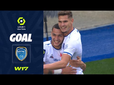 Goal Rony LOPES (20' - ESTAC) RC STRASBOURG ALSACE - ESTAC TROYES (2-3) 22/23
