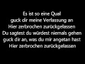 Digga Broken-Deutsche Übersetzung / german Lyrics HD