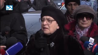 Ամո՛թ, ամո՛թ ձեզ՝ դուք ձեր ճակատին կրում եք այդ խայտառակ խարանը. բողոքի ակցիա՝ ՄԱԿ-ի մոտ: Լրաբեր