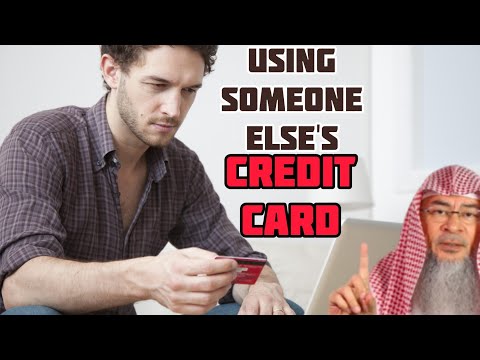 Is it sinful to use someone's credit card to buy halal things? - Assim al hakeem
