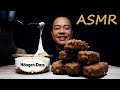 ASMR HAAGEN DAZS ICE CREAM BARS WITH TOASTY MARSHMALLOW DIP SATISFYING SOUNDS ASMR Cravings