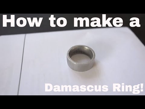 How to make a Damascus Ring!