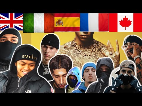 CANADIANS REACT TO CENTRAL CEE Eurovision- Rondo,Baby Gang,A2Anti,Morad,BenyJr,Ashe22,Freezecorleone