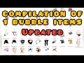 Highrise Virtual World | 1 BUBBLE ITEMS COMPILATION (NEW UPDATED) WORKING!!!