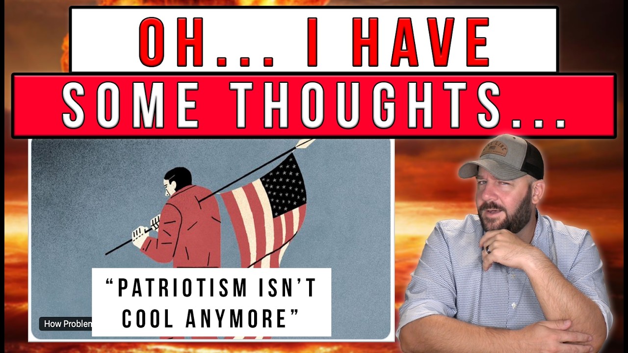 Leftist Media Declares "Patriotism Isn't Cool Anymore"...   Oh, I Have Some Thoughts To Share...