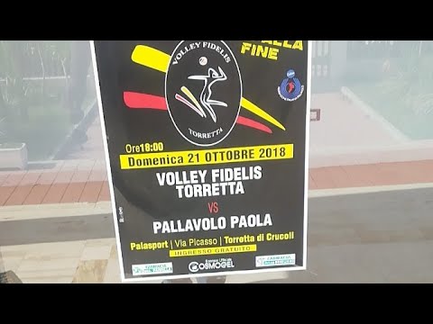 Ore 18 Volley Fidelis Torretta VS Pallavolo Paola
