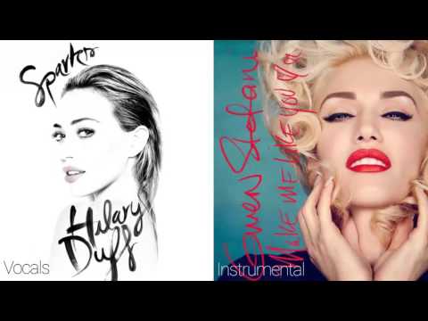 Hilary Duff / Gwen Stefani - Sparks Vs  Make Me Like You (MASHUP)