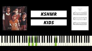KSHMR &amp; Stefy De Cicco - Kids (Feat. MKLA) AMAZING PIANO TUTORIAL &amp; COVER