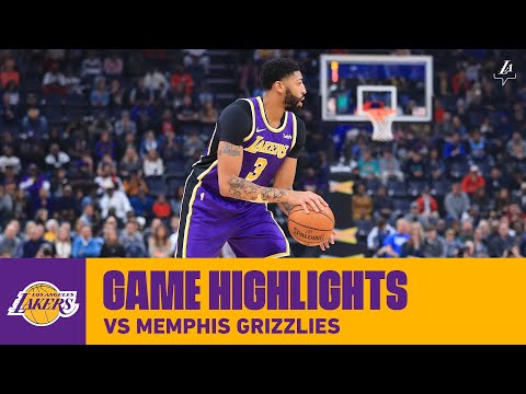 HIGHLIGHTS | Anthony Davis (22 pts, 5 blk) vs. Memphis Grizzlies