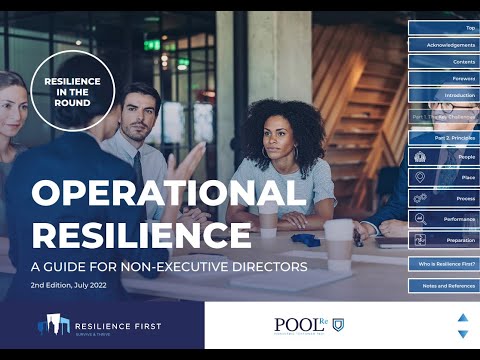 NEDs Guide to Operational Resilience - Webinar briefing and Portal Launch