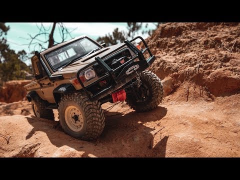 Toyota LC70 on a super scale ride....What a performance car!