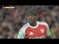 Noni Madueke Arsenal DEBUT Vs Villarreal 25 26