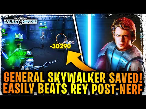GENERAL SKYWALKER SAVED! Full GAS 501st EASILY Beats Rey After 2021 Nerf - PLEASE DON'T NERF, CG!