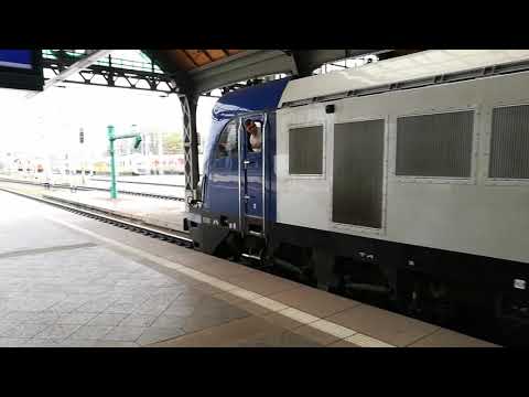 Griffin E4DCUd - 005 PKP InterCity jako EIC 6100 Fredro relacji Wrocław Główny - Wrocław Główny