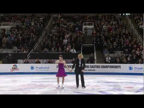 Meryl Davis & Charlie White. FD. 2012 Prudential U.S. Figure Skating Championships
