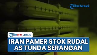 Iran Pamerkan Stok Amunisi Besar di Pangkalan Bawah Tanah, Trump Tunda Serangan ke Energi Teheran