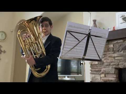 Clinard: Sonata for Unaccompanied Euphonium - Nathanael Kumar, euphonium