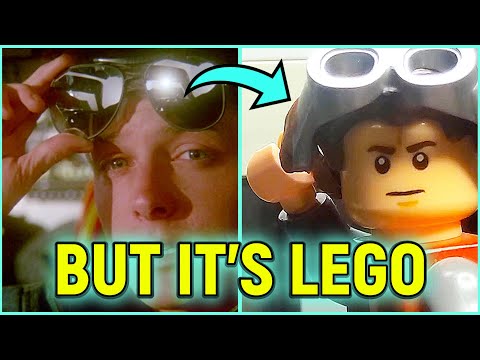 Back to the Future - BUT IT’S LEGO Animation | 1985 Trailer