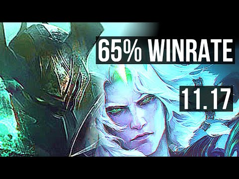 MORDEKAISER vs VIEGO (JUNGLE) | 8/1/9, 65% winrate, Dominating | EUW Diamond | v11.17