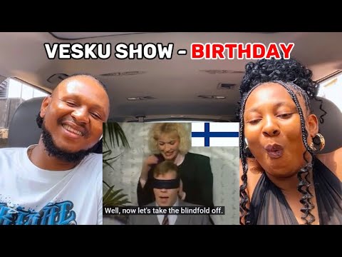 African couple Reacts To Vesku show - Merkkipäivä (Finnish Comedy) 🇫🇮