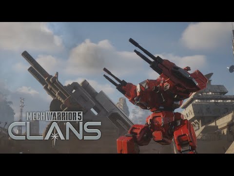 The Battle of Luthien, Smoke Jaguar Clan Path, Cutscene 4K HDR - MechWarrior 5: Clans Cinematic