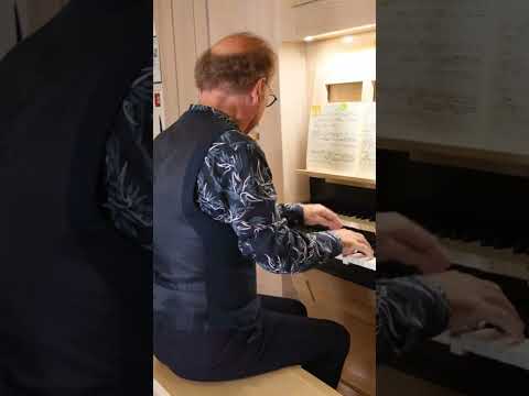 J.S.BACH  PRELUDE in C BWV 545  #willemvantwillert SKRABL-ORGAN NIJKERK NL