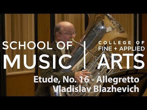 Professor Moore: ILMEA Tuba - Etude 16 - Allegretto - Vladislav Blazhevich