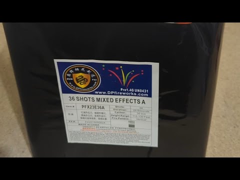 Dominator Pro PFX23E36A Mixed Effects A Cake (36shots) {1000g} [mfg2022] ~4k 60fps~