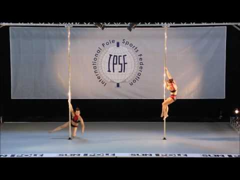 JULIA WAHL & BIANCA SCHUMAYER - DOUBLES - PRELIM - WORLD POLE SPORTS CHAMPIONSHIPS 2016