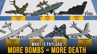 Heavy Bombers Payload Size Comparison 3D