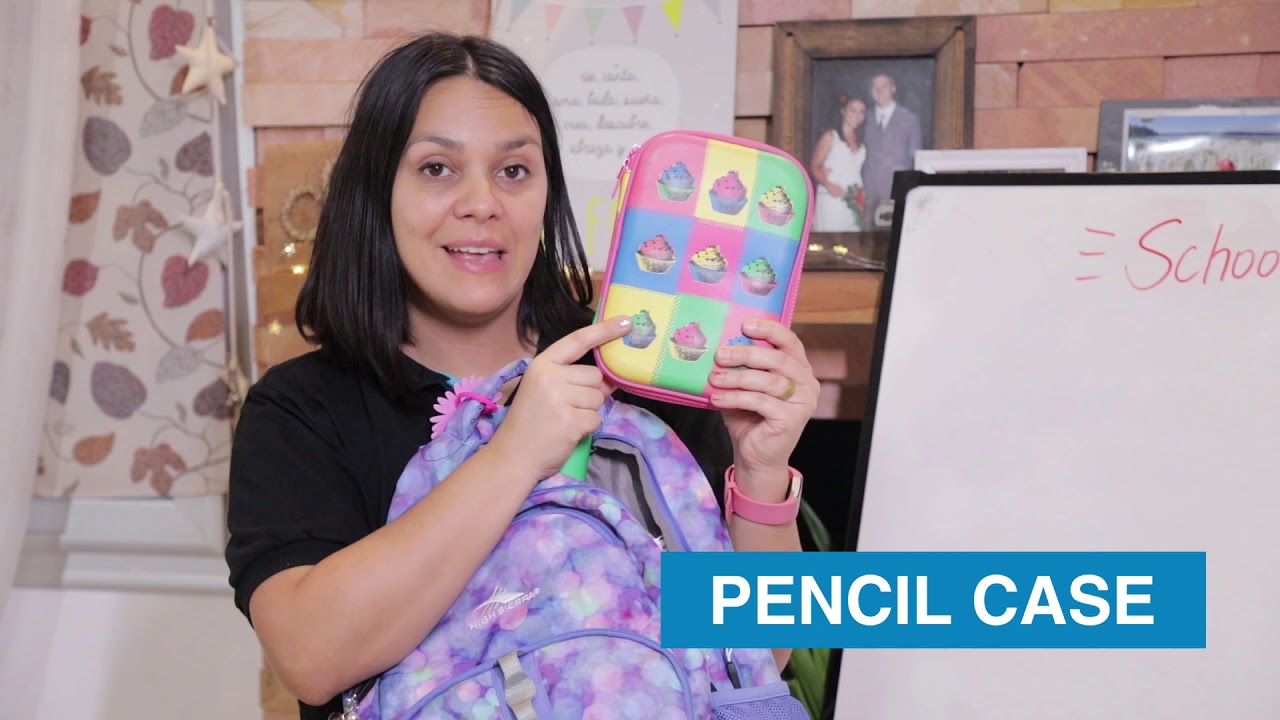 Numbers, Colours, School Objects