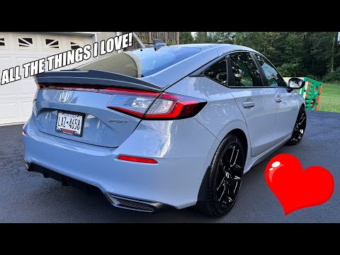 Things I LOVE About My Civic Sport Hatchback 2.0 Manual (2022-2024)