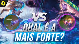 Q da Nidalee VS R da Lux: QUEM DÁ MAIS DANO? - #SHORTS