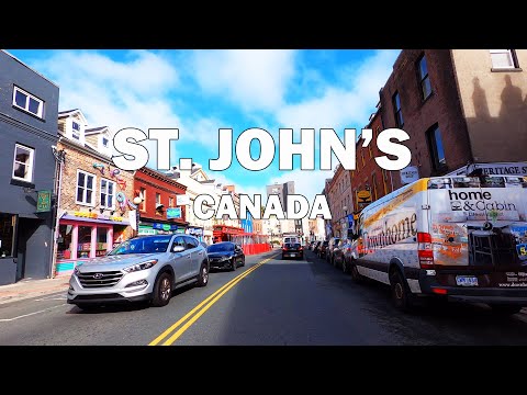 ST. John's, Canada - Driving Tour 4K