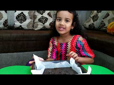My new year chocolate cake|kids cooking|sathvika vlogs|new year celebration|kids vlog|