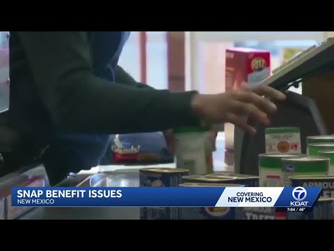 New Mexico residents deal with SNAP assistance issues
